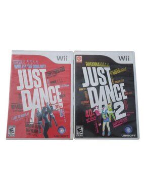 Nintendo Wii LOT of 2 Sing It / Just Dance - Complete With Manuals